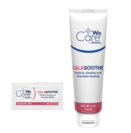 WeCare CalaSoothe Skin Protectant Cream, 4 oz. Tube, box of 24