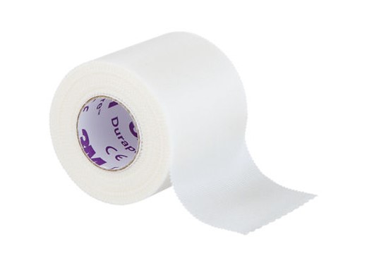 3M Durapore Surgical Tape, 2 inch x 10 yard (5cm x 9,1m), box of 6 rolls